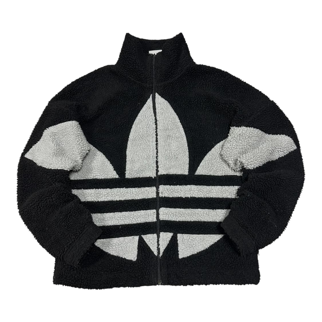 ✨ (바배) 아디다스 빅트레포일 플리스 쉐르파 자켓  상품이미지1