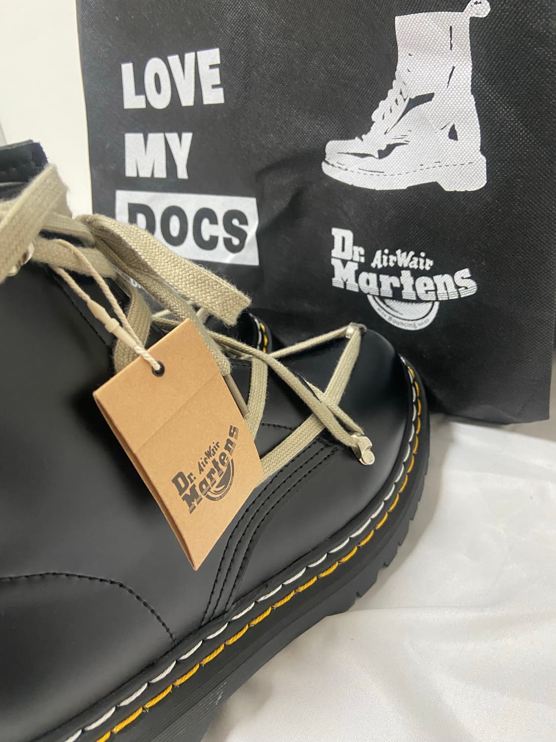 릭오웬스 닥터마틴 1460 벡스 부츠 상품이미지7