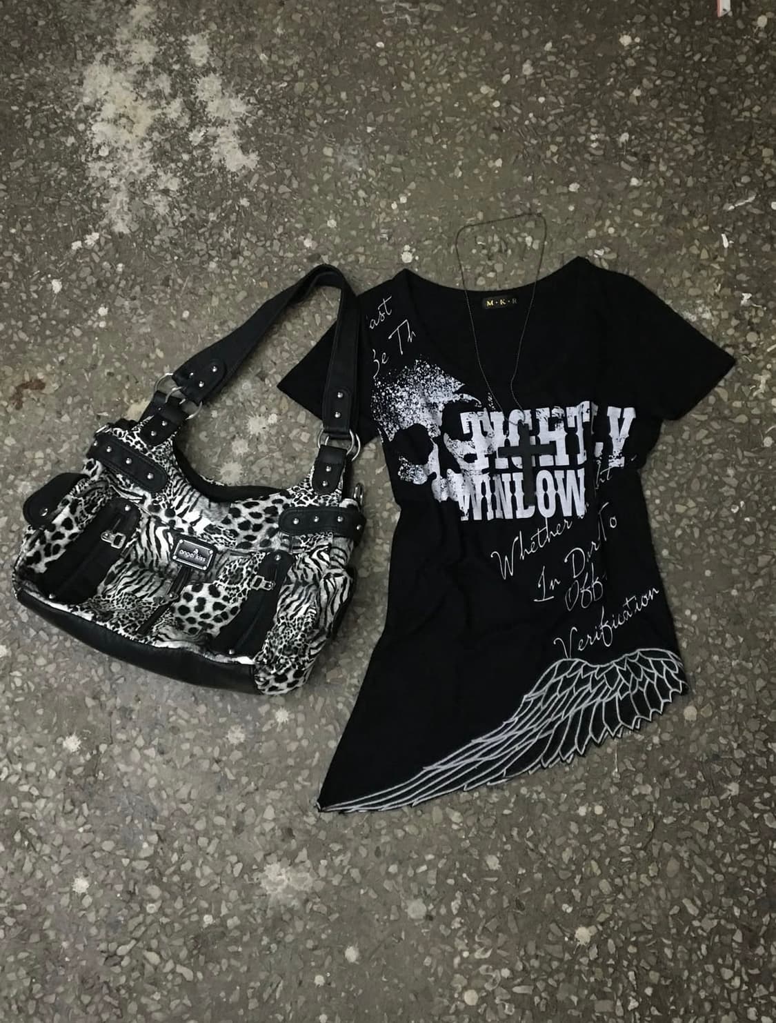 M.L.R Wing Detail Top 상품이미지1