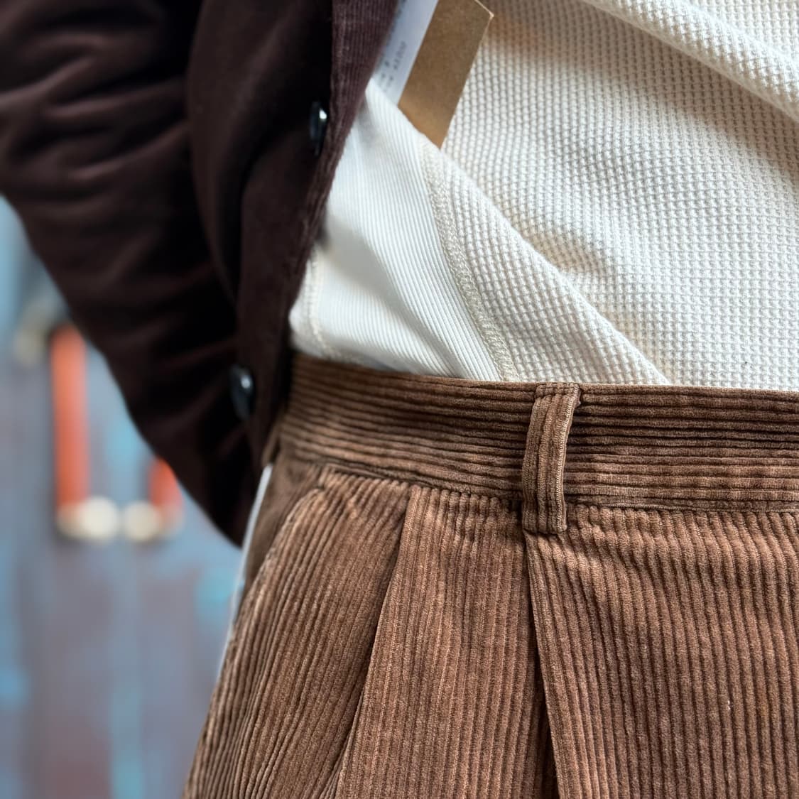 버킹햄 투턱 코듀로이 팬츠 33 상품이미지9