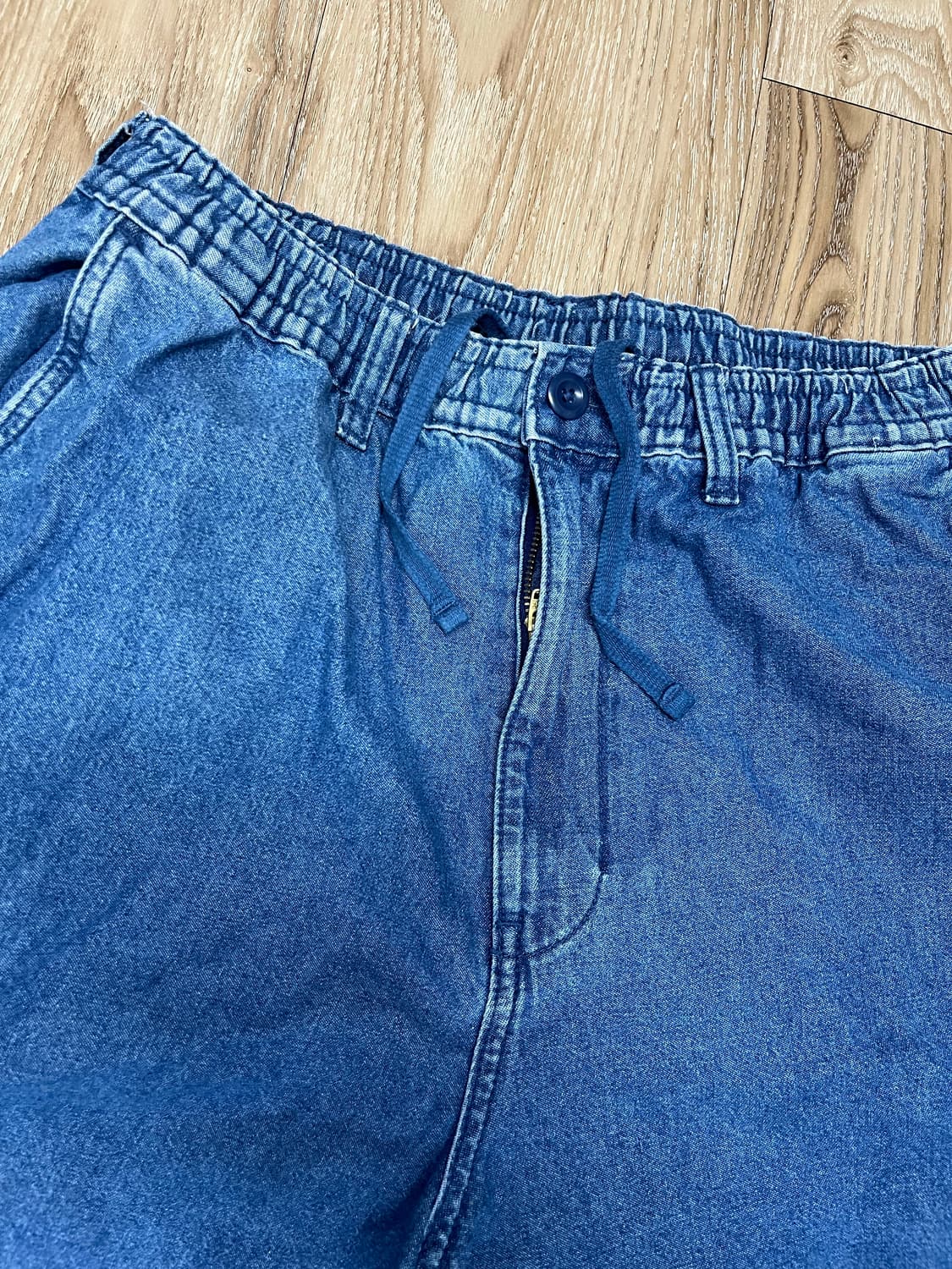 GU 슈퍼와이드 카고 청바지 M 상품이미지4