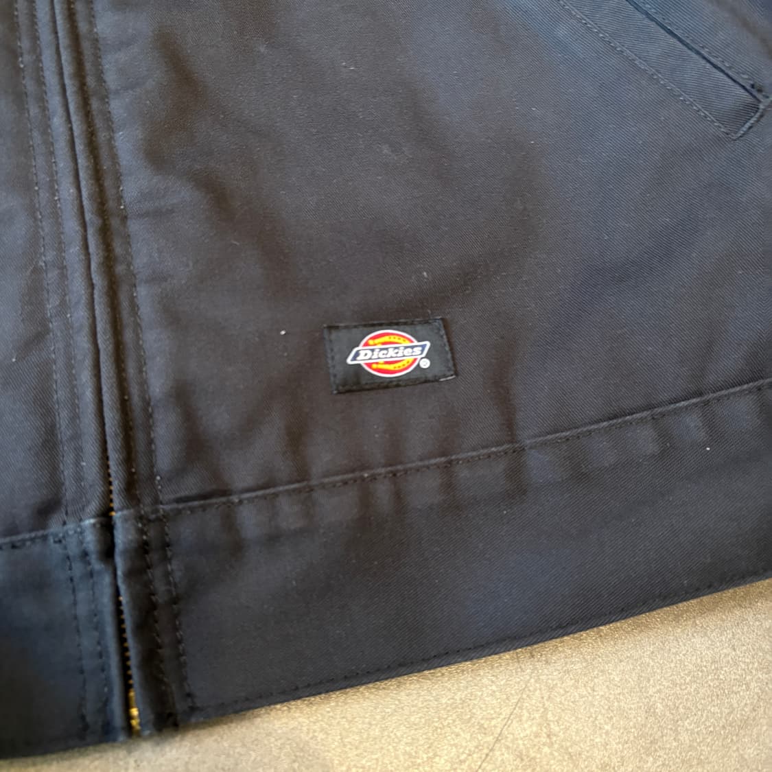 디키즈 아이젠하워 누빔 블랙 워크 자켓 상품이미지6