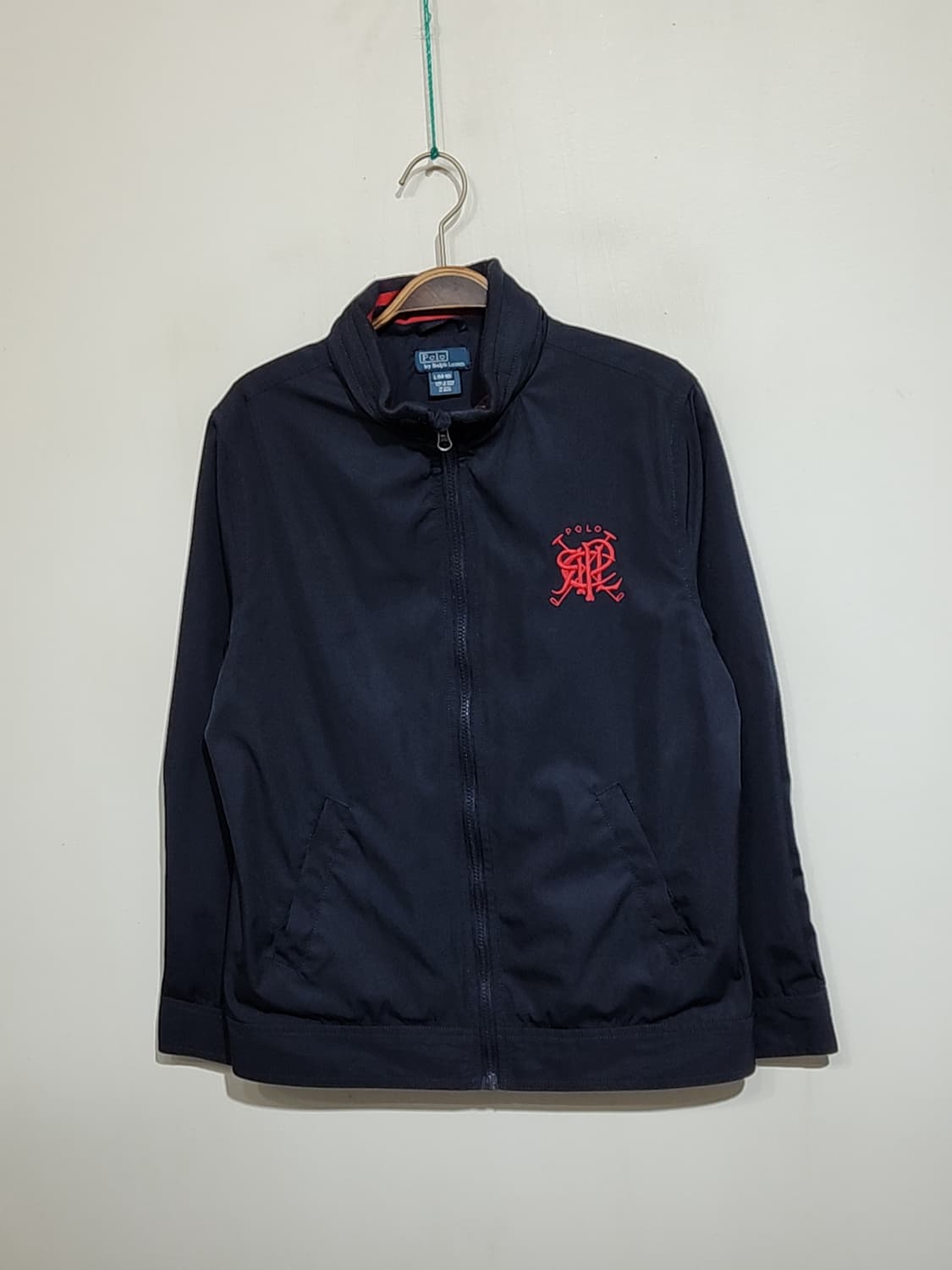 (L) 랄프로렌 폴로 점퍼 네이비 하이넥 자켓 봄점퍼  상품이미지1