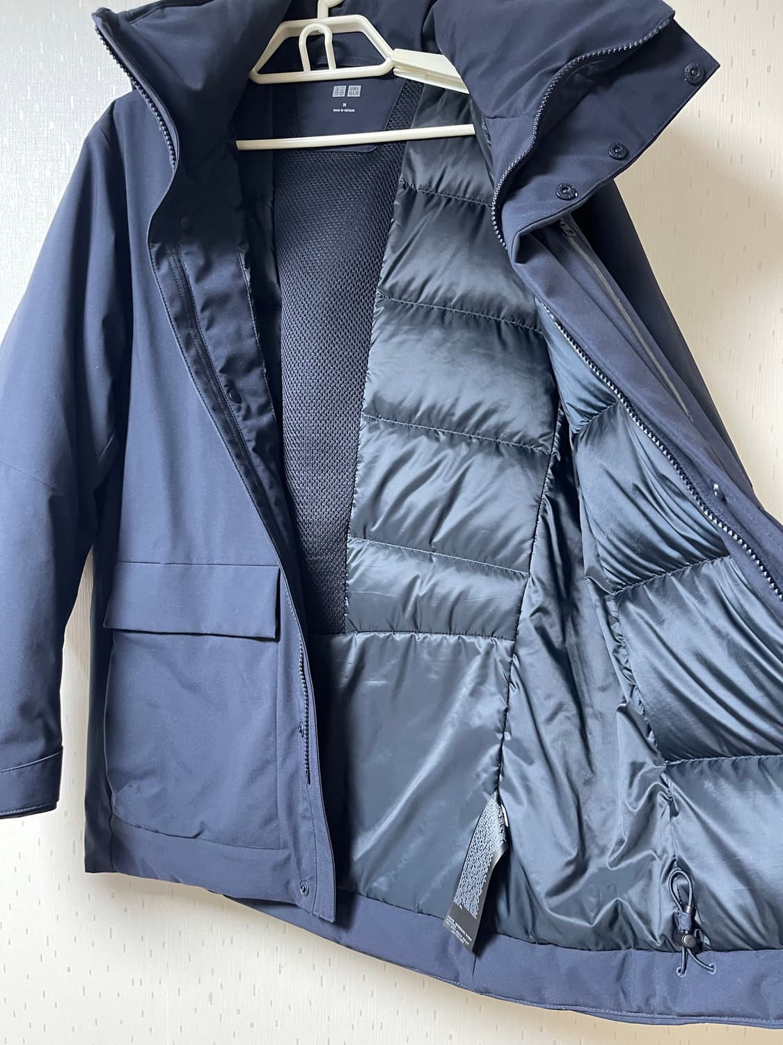 유니클로 정품 하이브리드 다운 파카 m 상품이미지8
