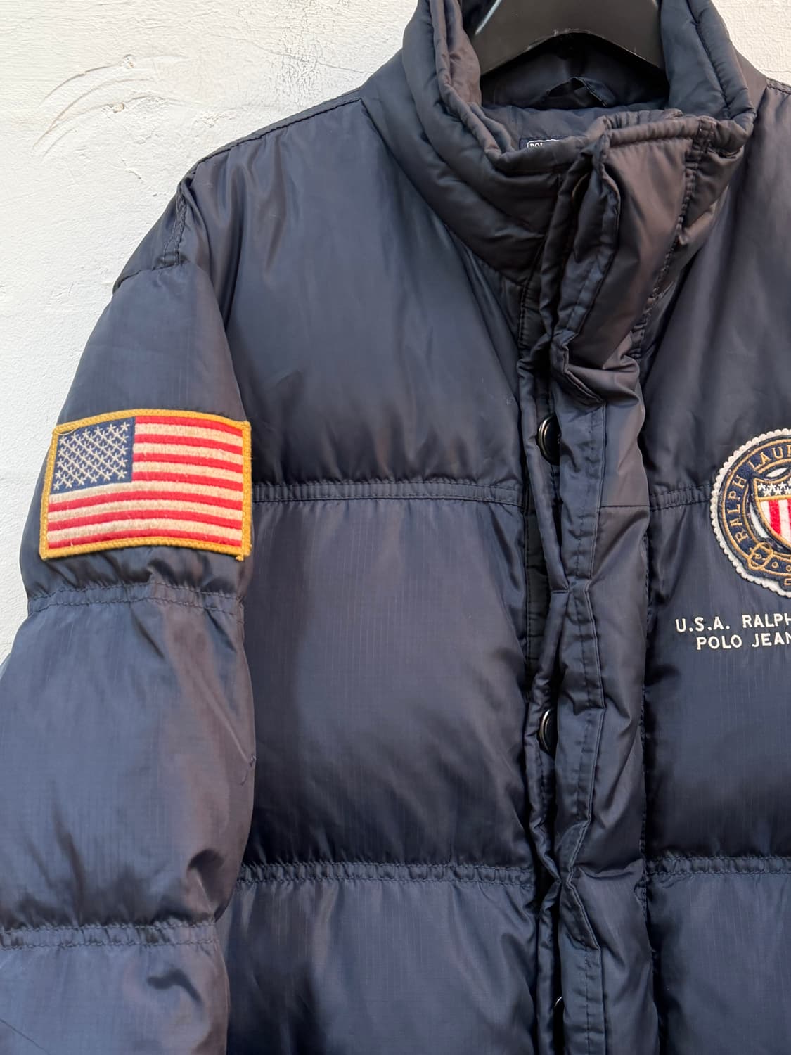 Polo Jeans 네이비 폴로 진스 패딩 L 상품이미지4