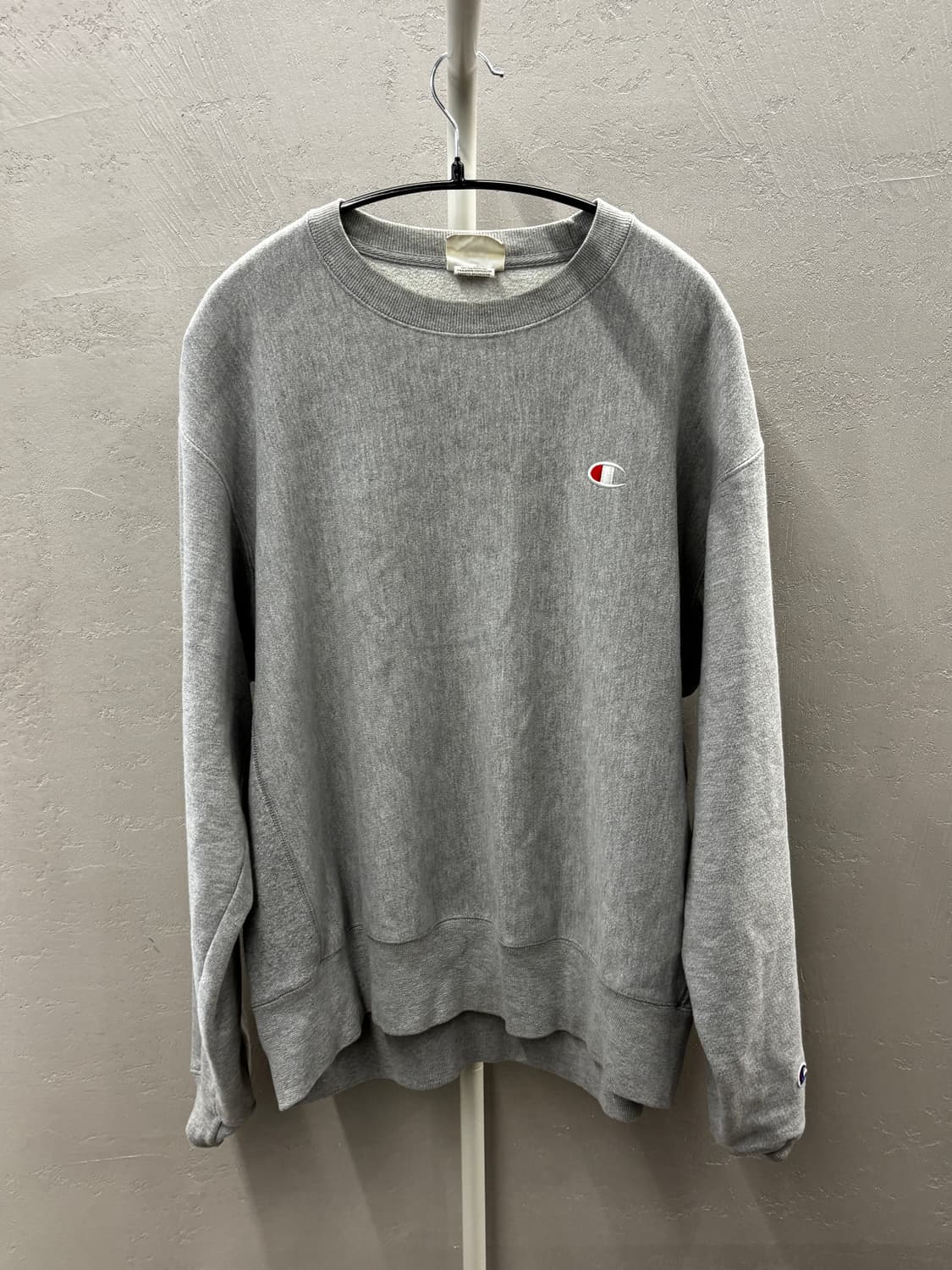 챔피온 리버스 위브 맨투맨 그레이 L 상품이미지2