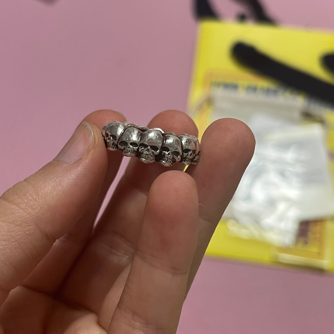 히스테릭 글래머 해골반지 상품이미지3