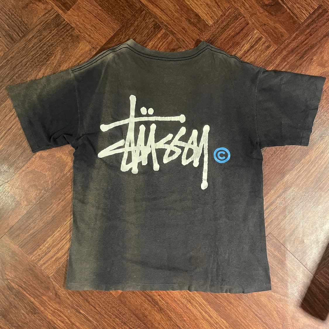 올드 스투시 90s 선페이드 티셔츠 상품이미지2