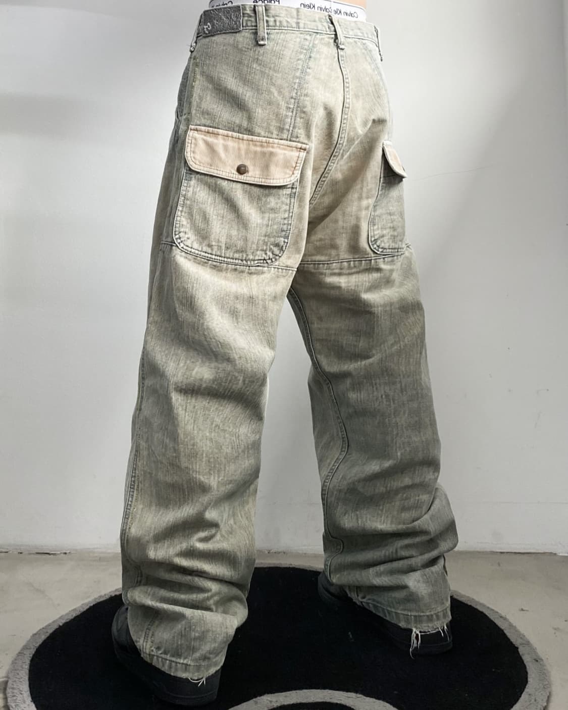 Complete Finesse 포켓 워싱 데님 팬츠 상품이미지1