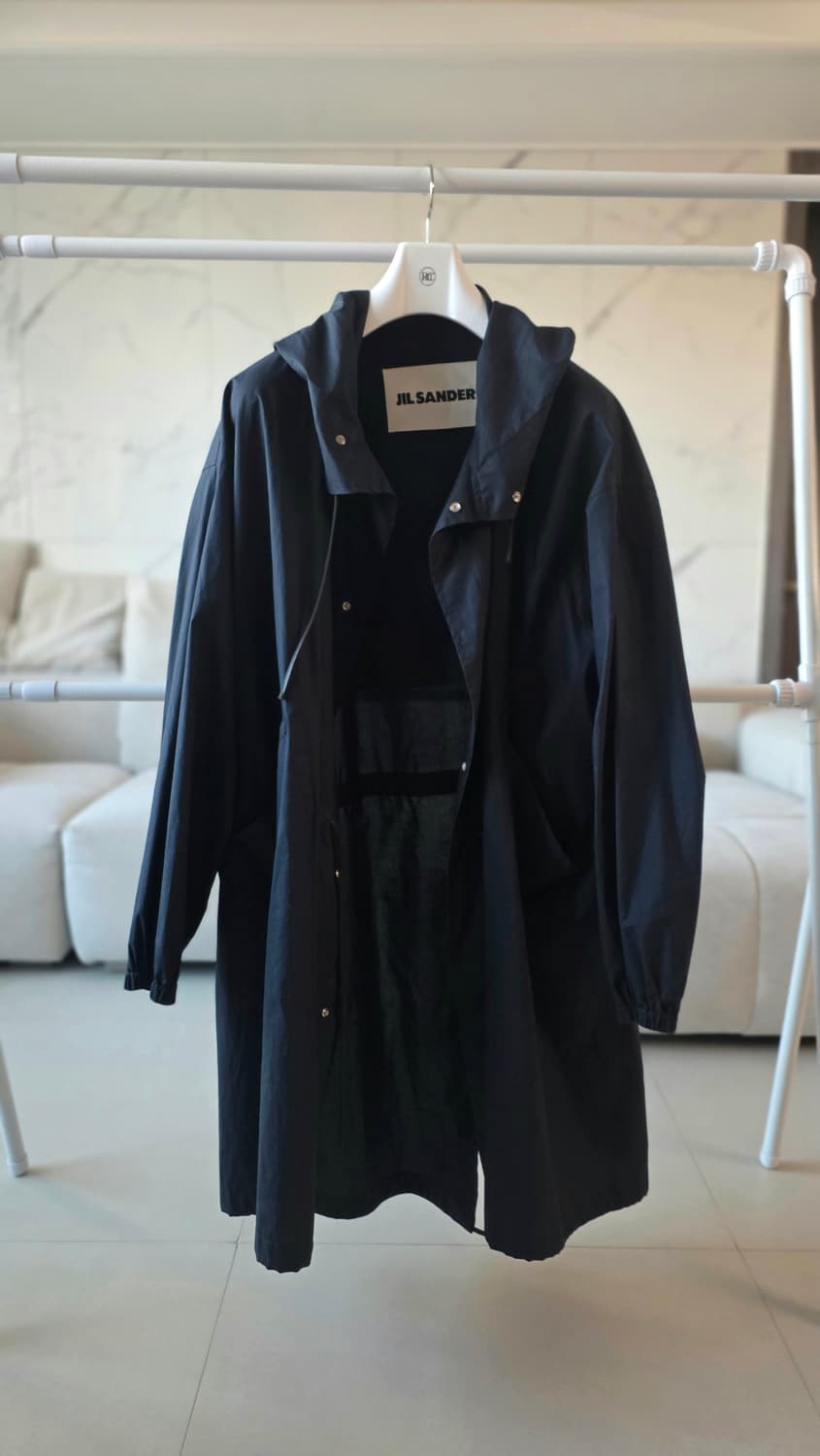 질샌더 백로고 오버핏 롱자켓 50  상품이미지1