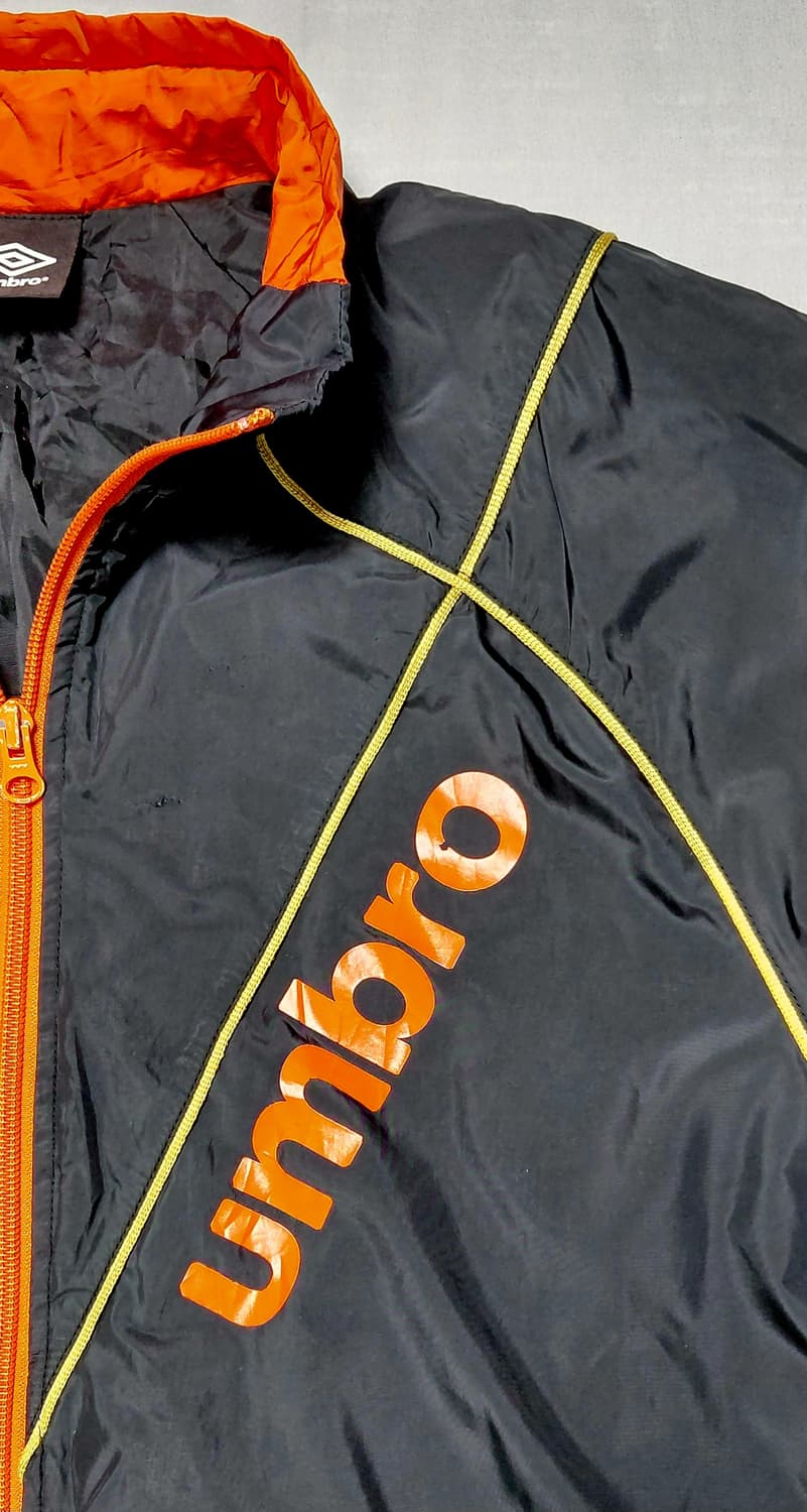 [S/160] 엄브로 데상트 사선 로고 윈드브레이커 상품이미지3