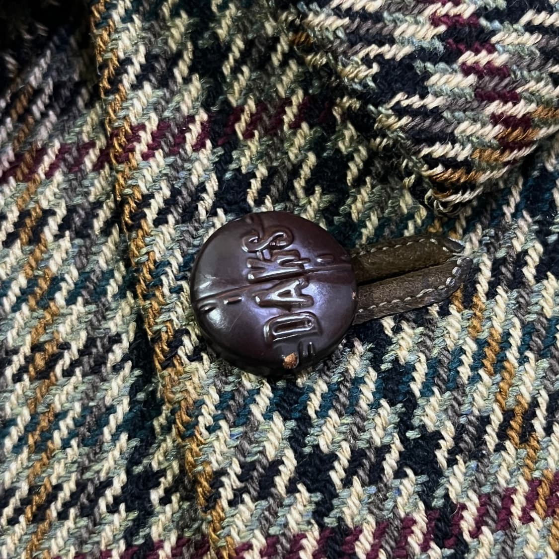 닥스(DAKS) 울 캐시미어 체크 블레이저 상품이미지6