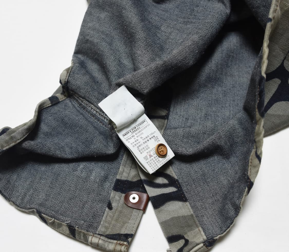 버카루 카모플라쥬 셔츠 XL 105 상품이미지9