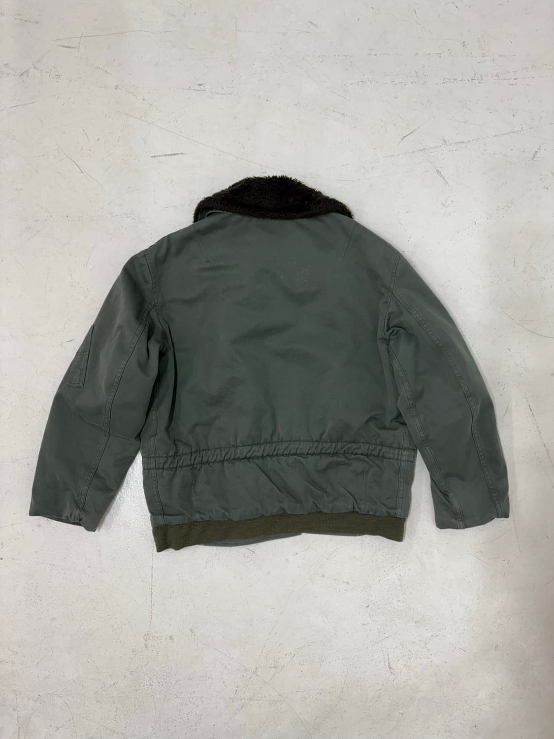 80's French Airforce Flight Jacket. HBT 상품이미지10