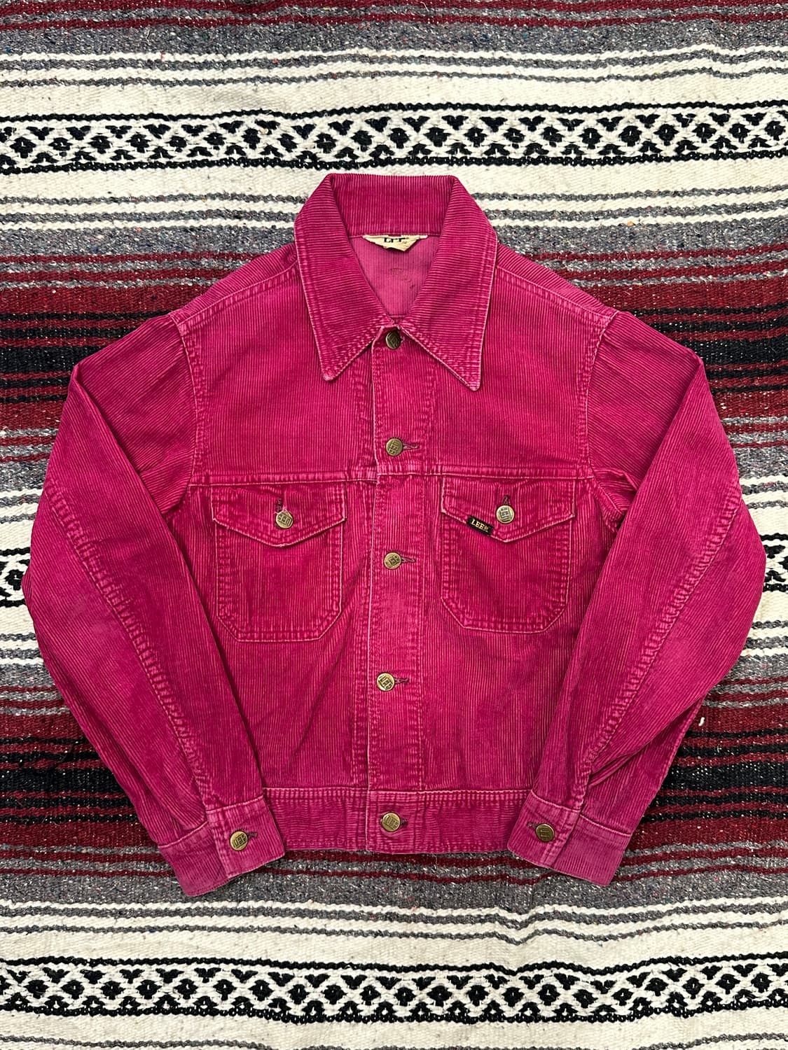 70s LEE corduroy jacket wine color🍷 상품이미지5