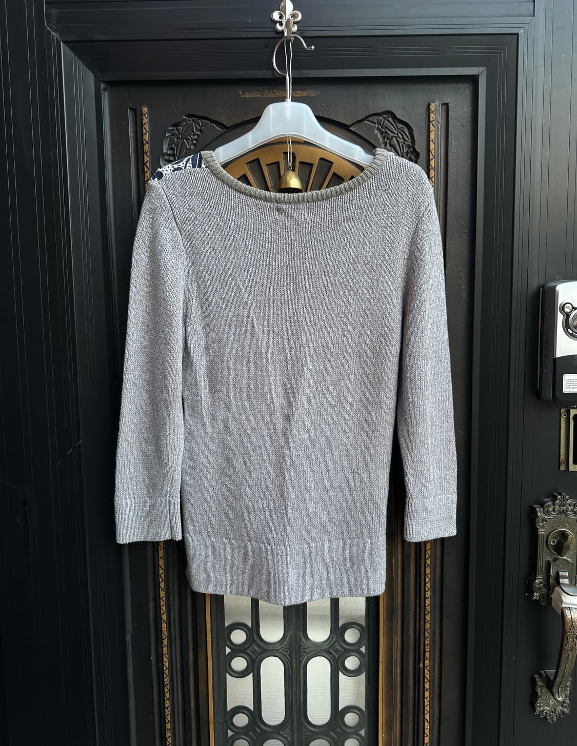 hbis 2way zip flower cardigan 상품이미지4