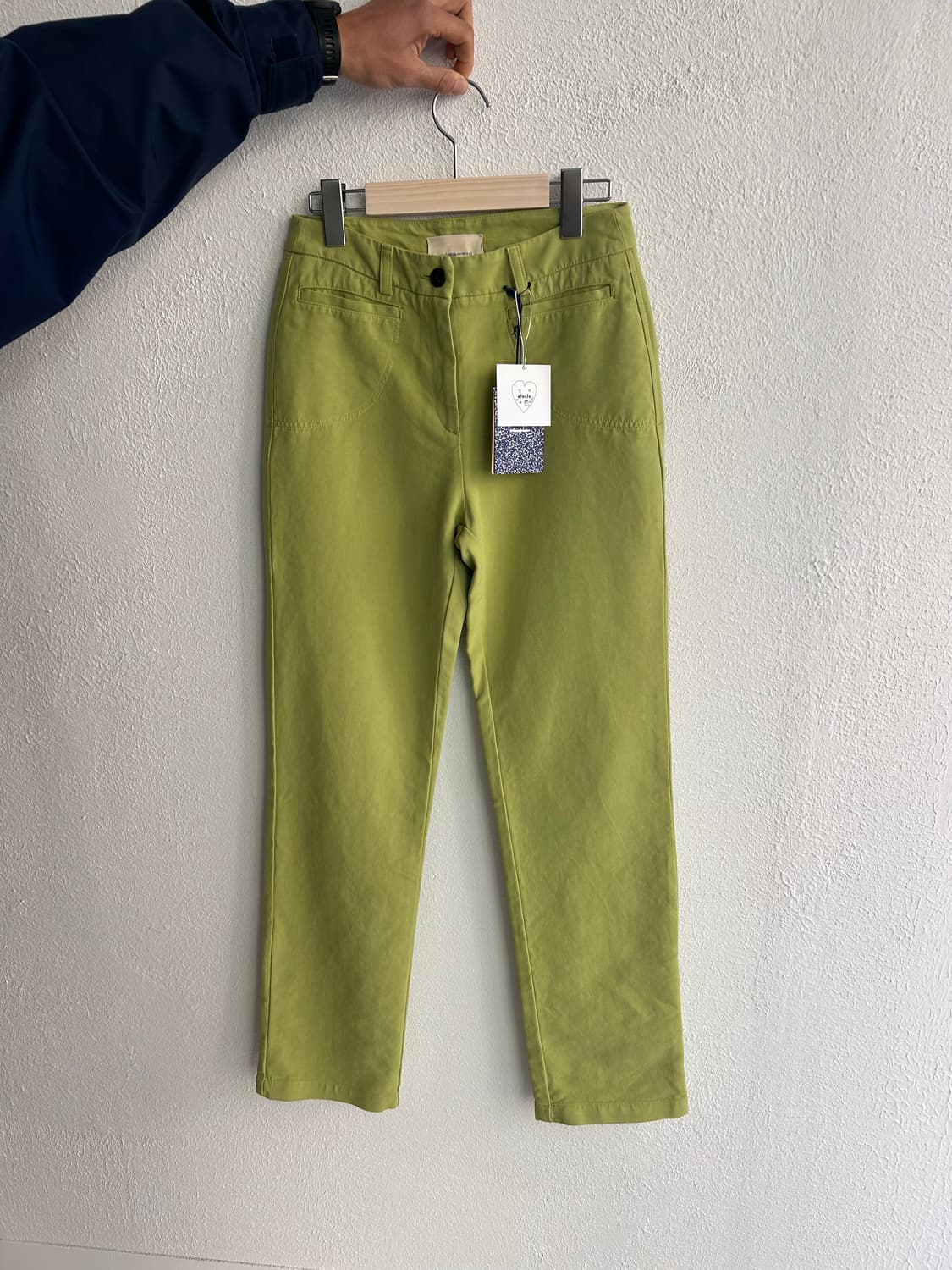 Paloma wool pilar pants[Lime green] 상품이미지3
