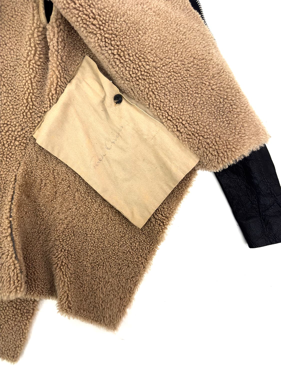 Rick Owens  Shearling Biker Jacket/ 38 상품이미지9