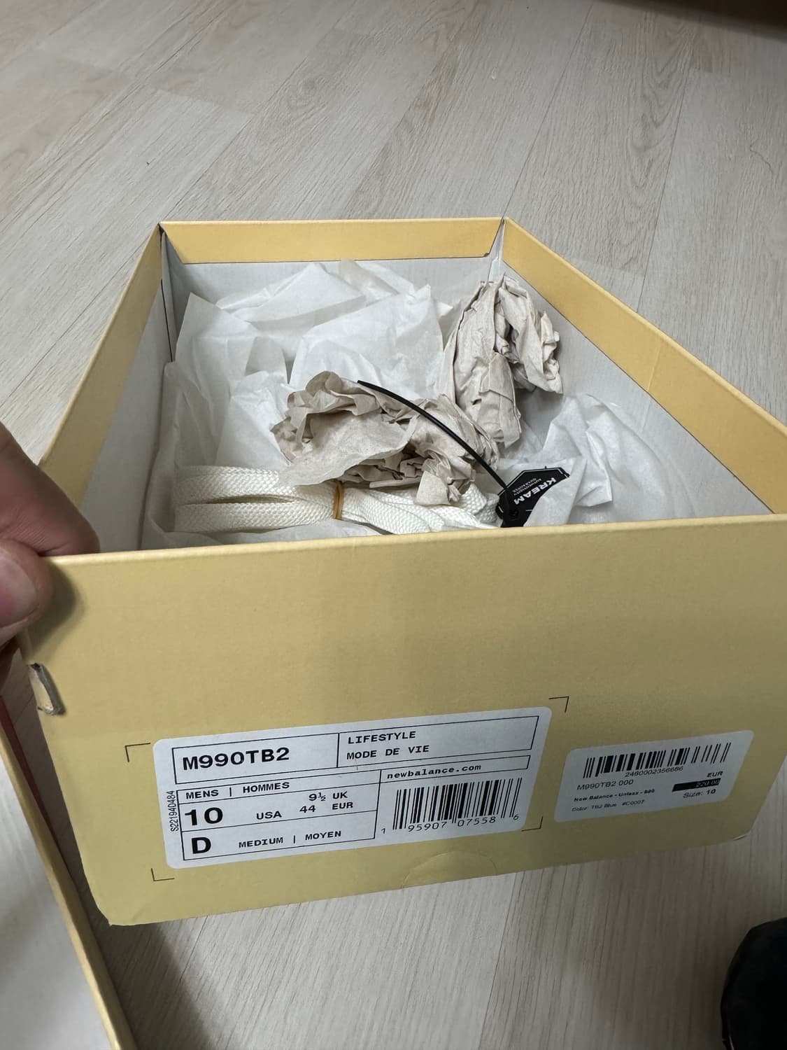 뉴발란스 990V2 캐슬락 네이비 280 상품이미지8