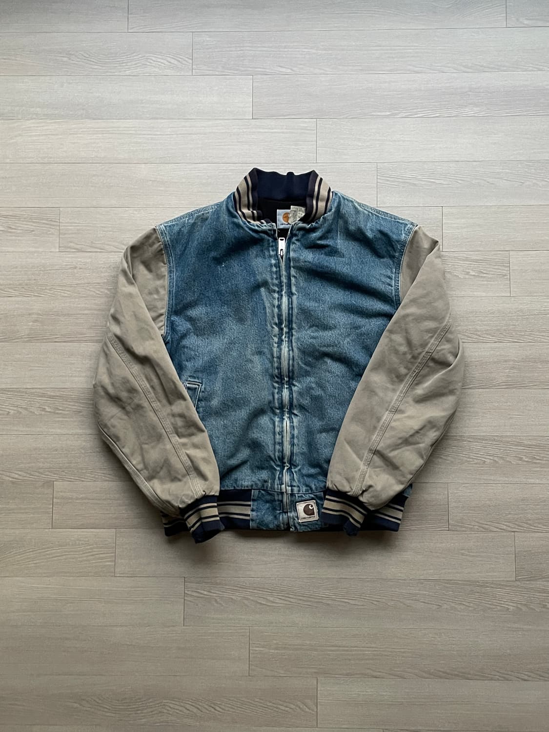 90s 칼하트 산타페 JQ0198 데님 워크 자켓 상품이미지1