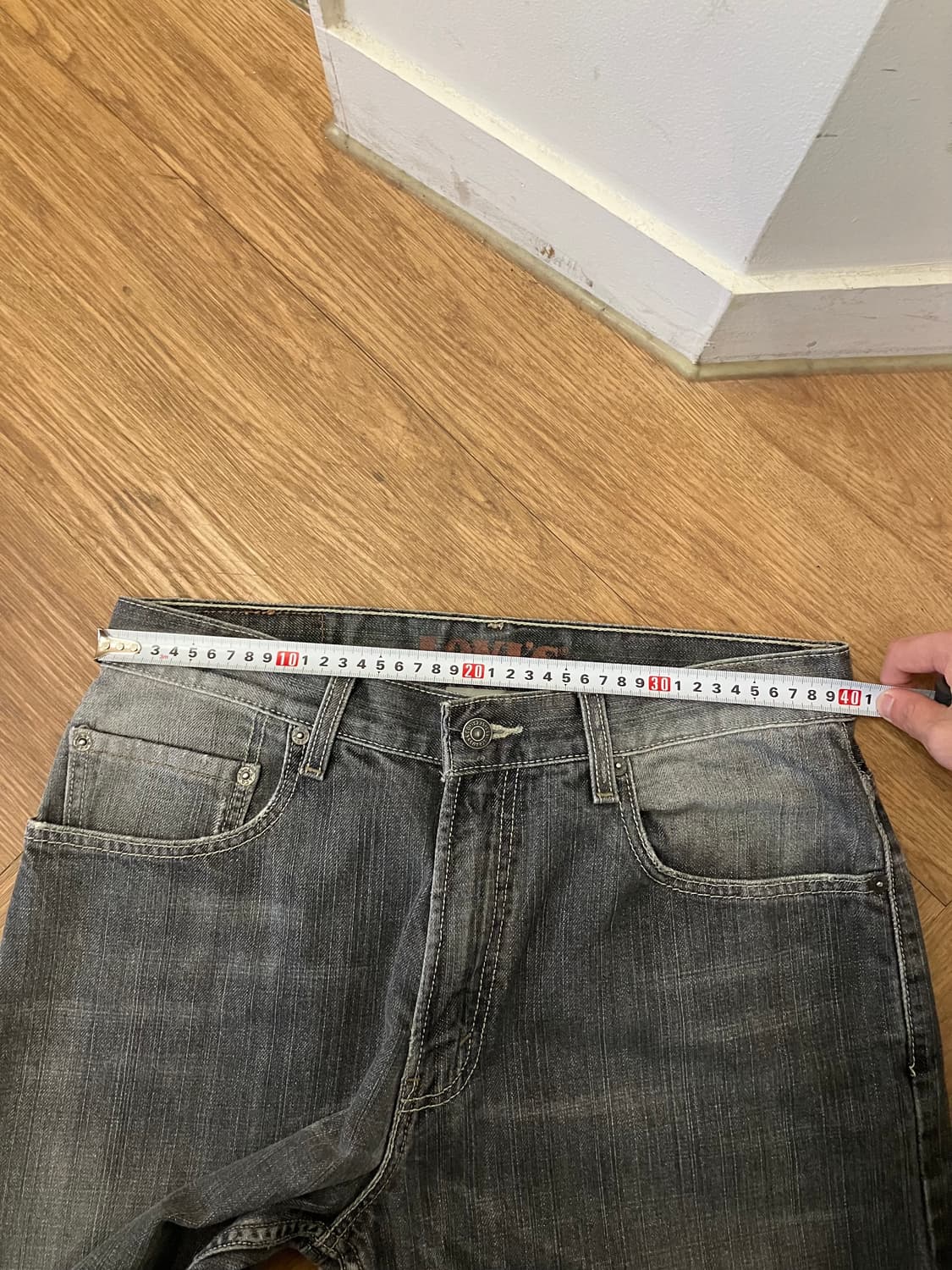 N4 리바이스 569 데님 청바지 팬츠 그레이 상품이미지6