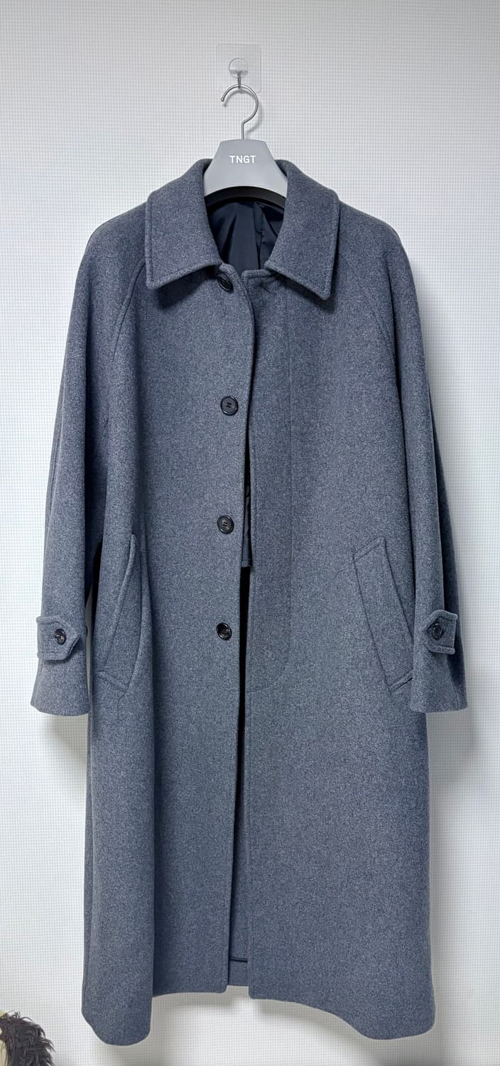 TNGT 오버핏 그레이 발마칸 100 상품이미지1