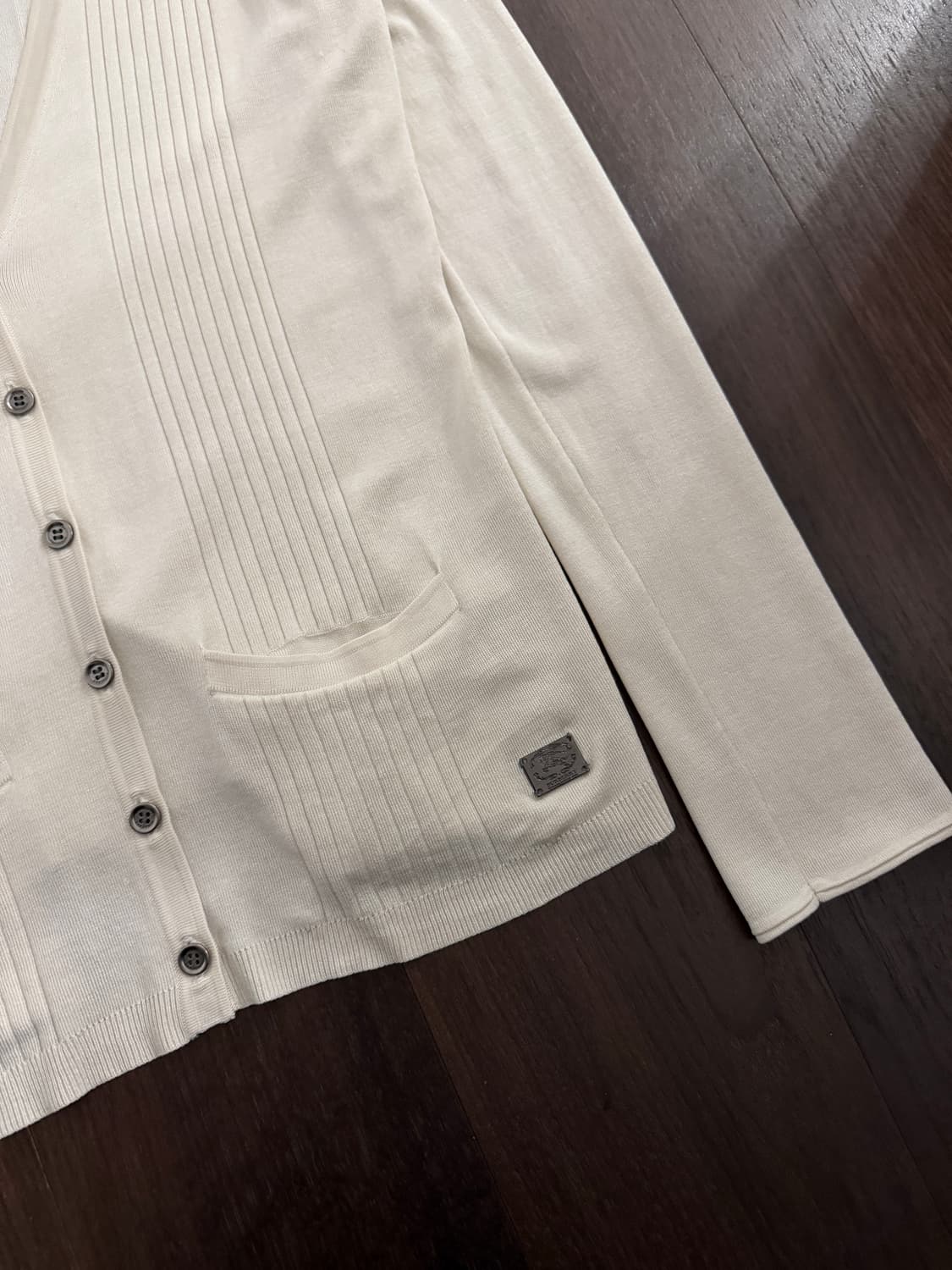 버버리 실크 가디건 상품이미지3