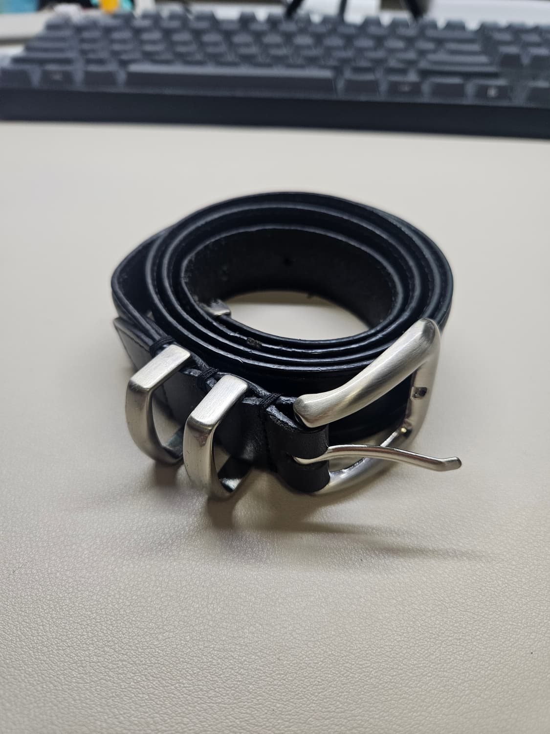 S) 세비지 110 웨스턴 레더 벨트 상품이미지1