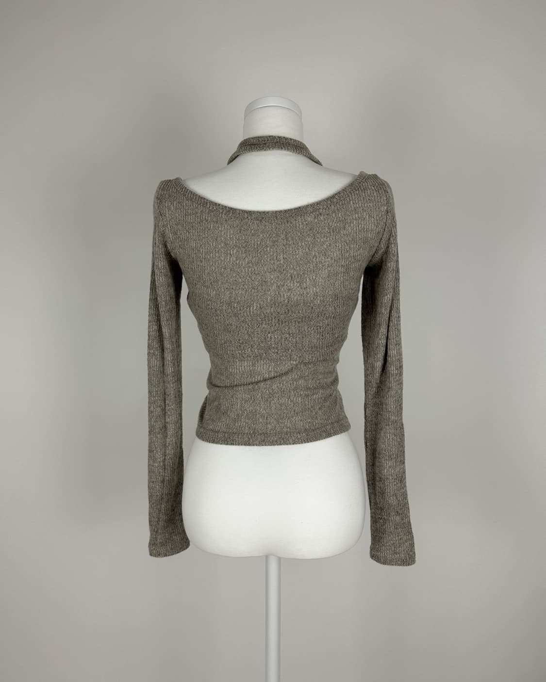 오트 그레이 레이어드 긴팔티 상품이미지6