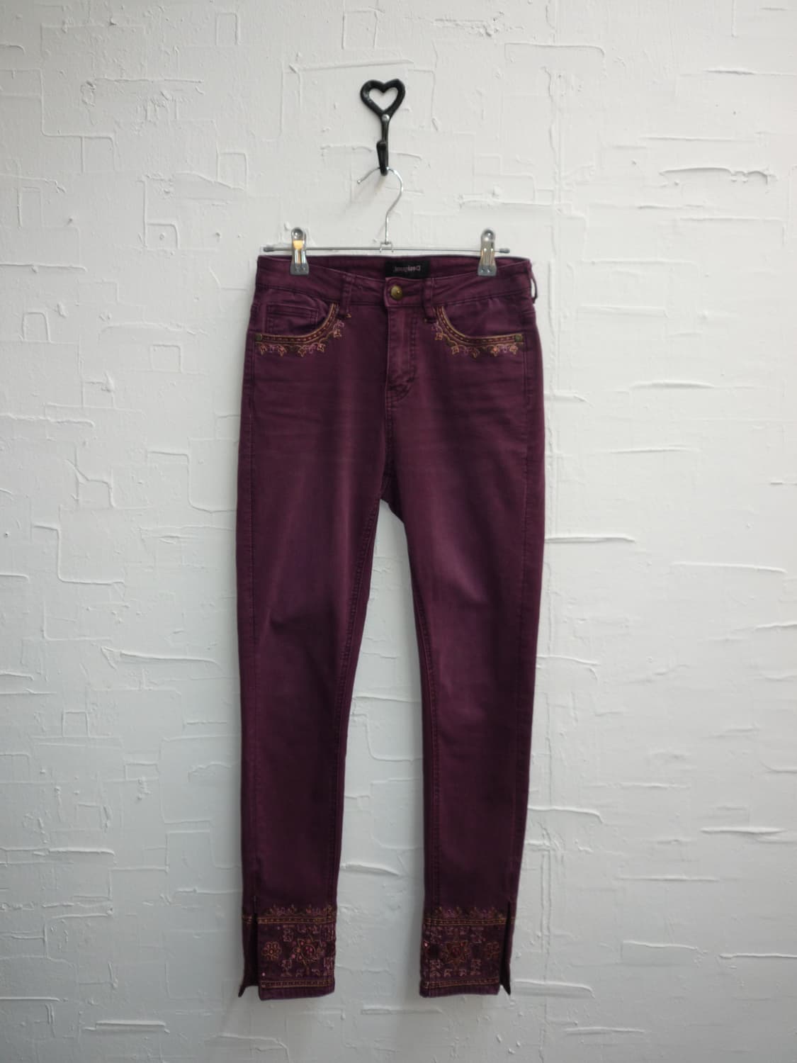 Zipper detail skinny jeans 상품이미지5