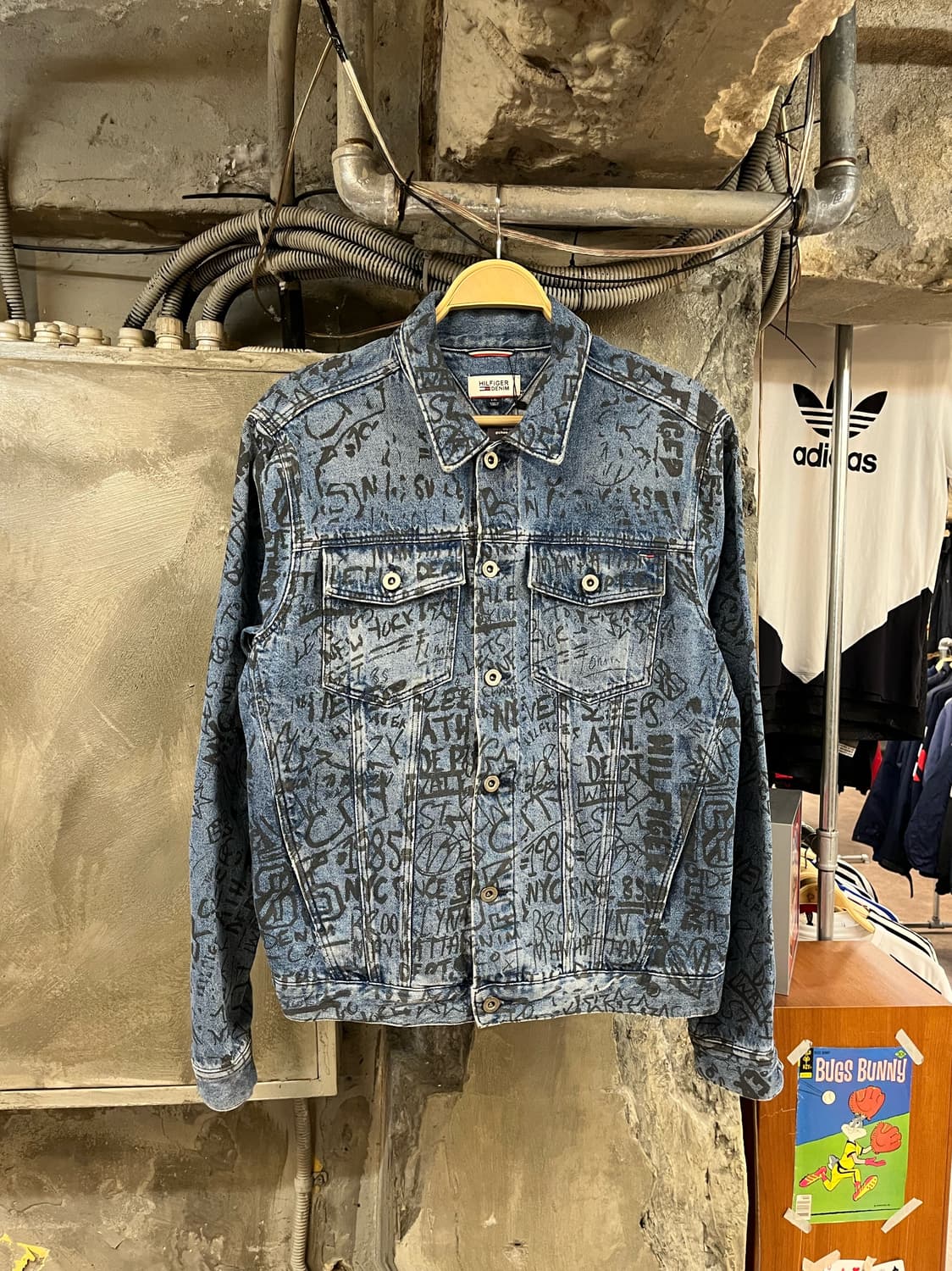 타미힐피거 데님 자켓 L #csz2689 상품이미지1