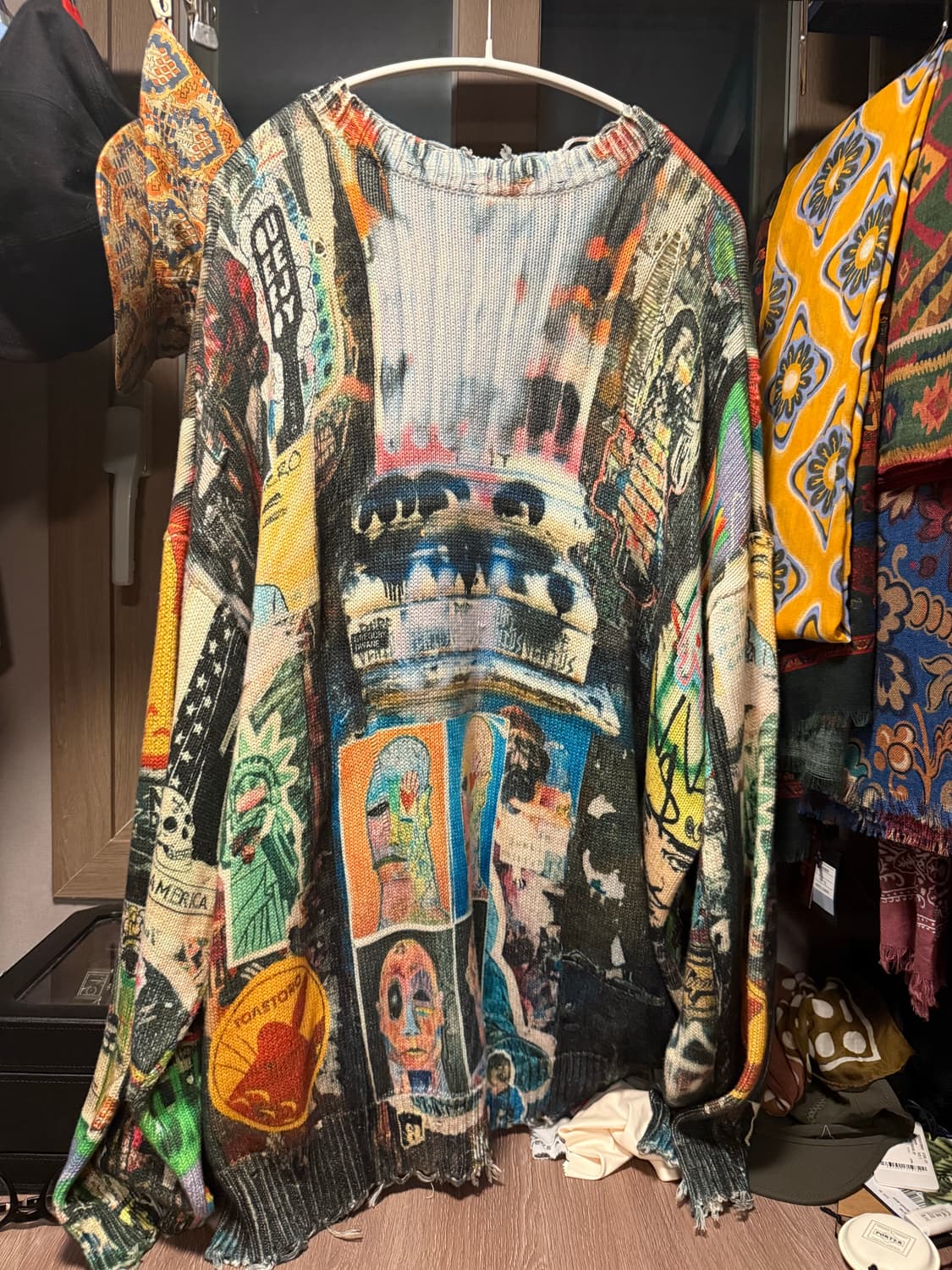 R13 Crosby and Broome Oversized Sweater 상품이미지4