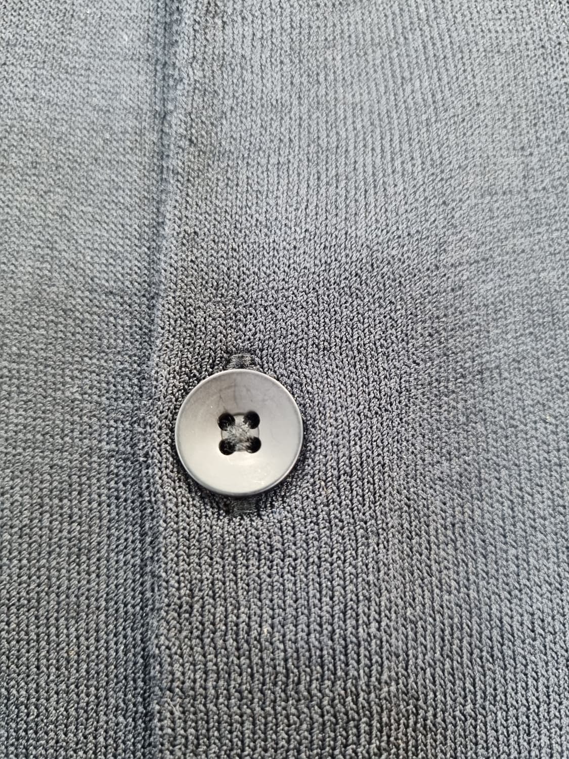 르메르 블랙 코튼 반팔 카라티 M 상품이미지5