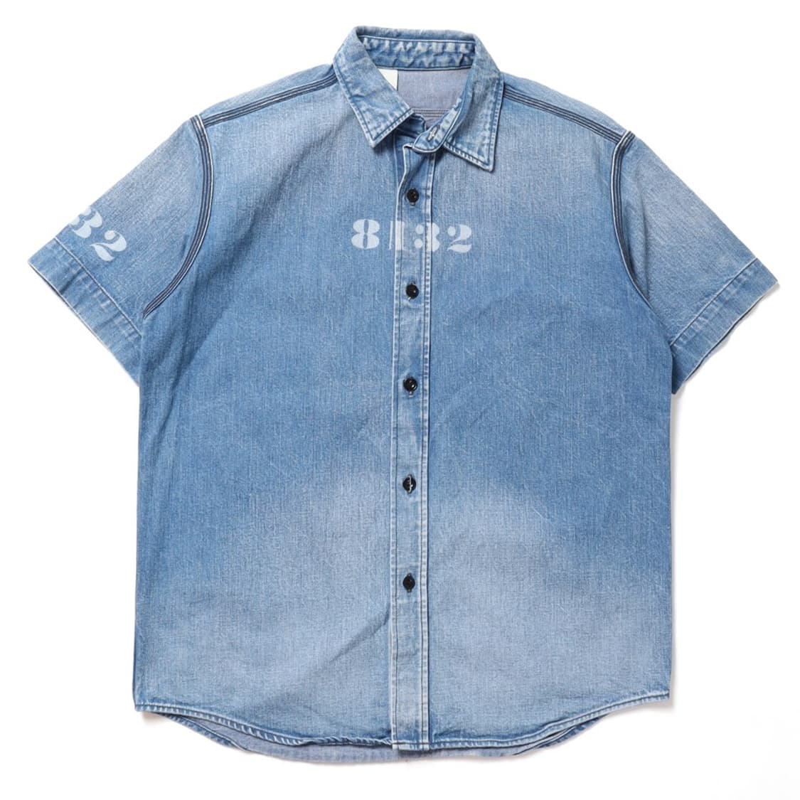 엔 헐리우드 N.Hoolywood Denim Half Shirt  상품이미지1