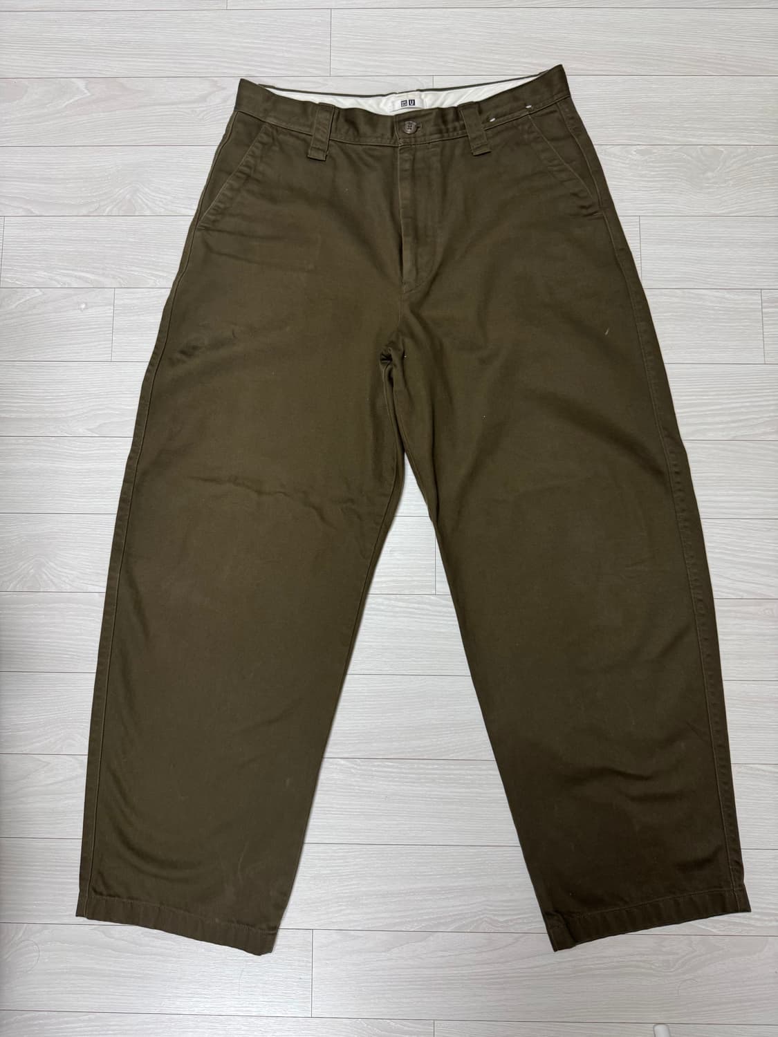 유니클로 U 와이드 치노팬츠 82 일괄판매 상품이미지4