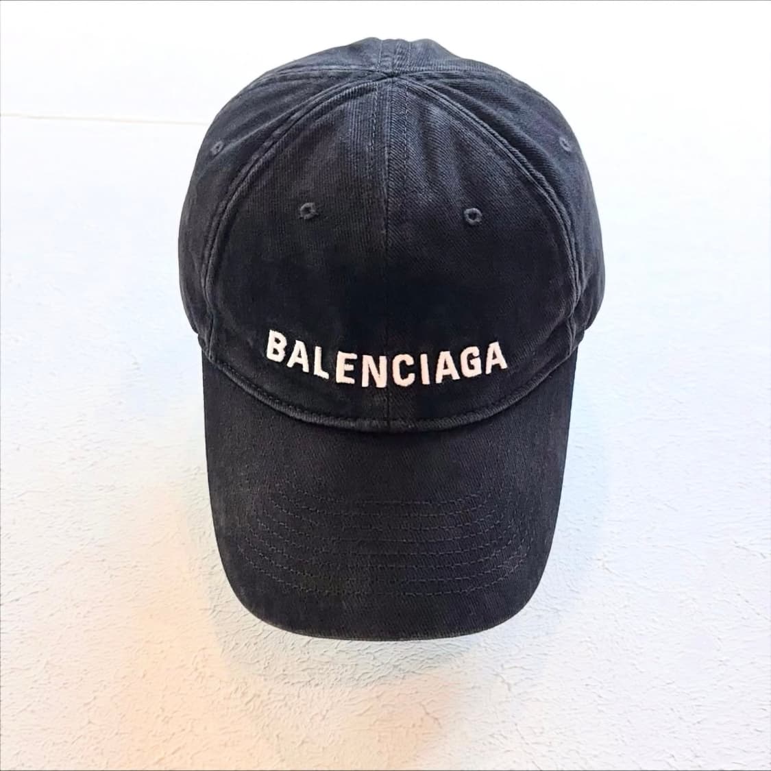 발렌시아가 블랙 볼캡 상품이미지2
