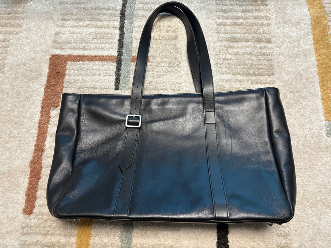 (OS) 요지 야마모토 레더 토트백 숄더백 상품이미지2