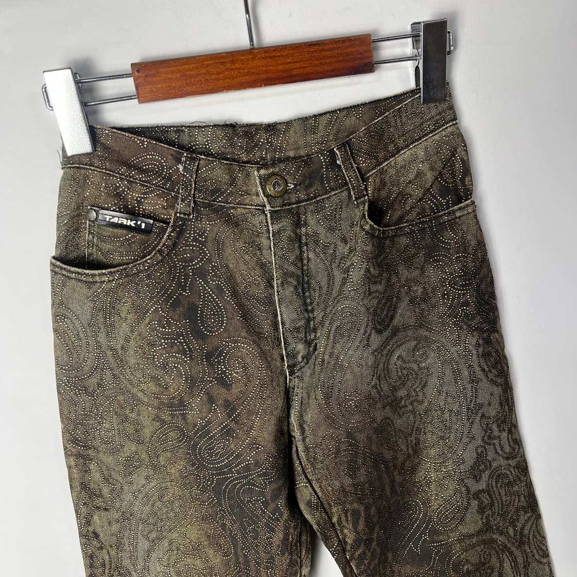 [Tark 1] 타크1 y2k 스터드 데님팬츠 상품이미지3