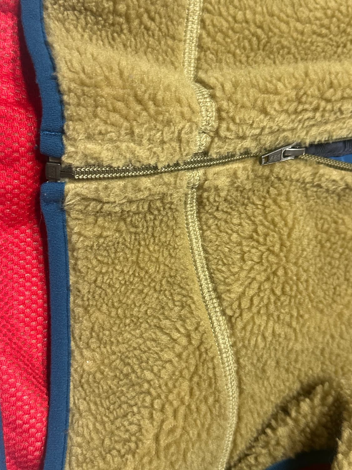 파타고니아 레트로 x 모하비 자켓 브라운 (애쉬탄테디베어) 남성 S  상품이미지4