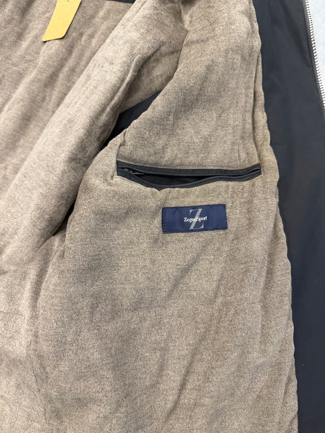 2000s ZEGNA SPORT CORDUROY 제냐스포츠 블루종자켓 상품이미지4