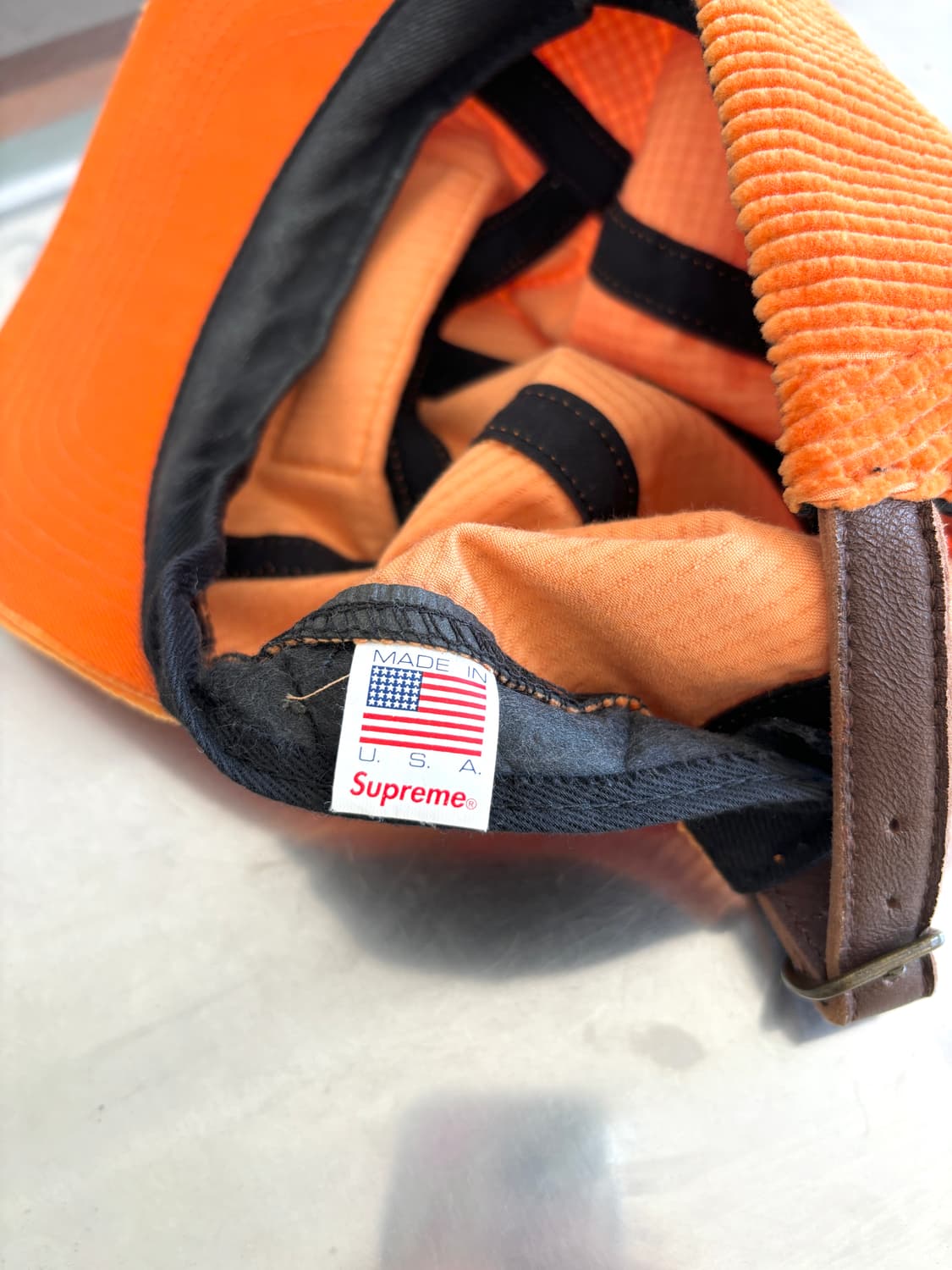 Supreme 코듀로이 캠프캡 상품이미지2