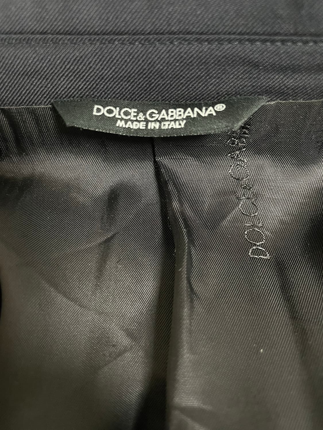 돌체앤가바나 남성 정장 상의 네이비 50 정품 상품이미지3