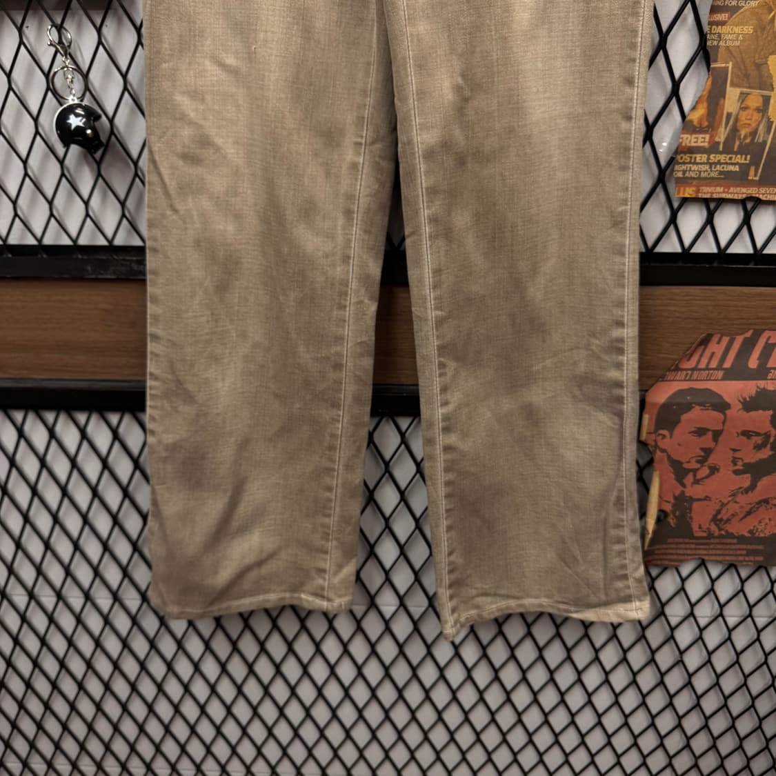 JPN VINTAGE 웨스턴 팬츠 후면 패치 포인트 베이지 상품이미지4