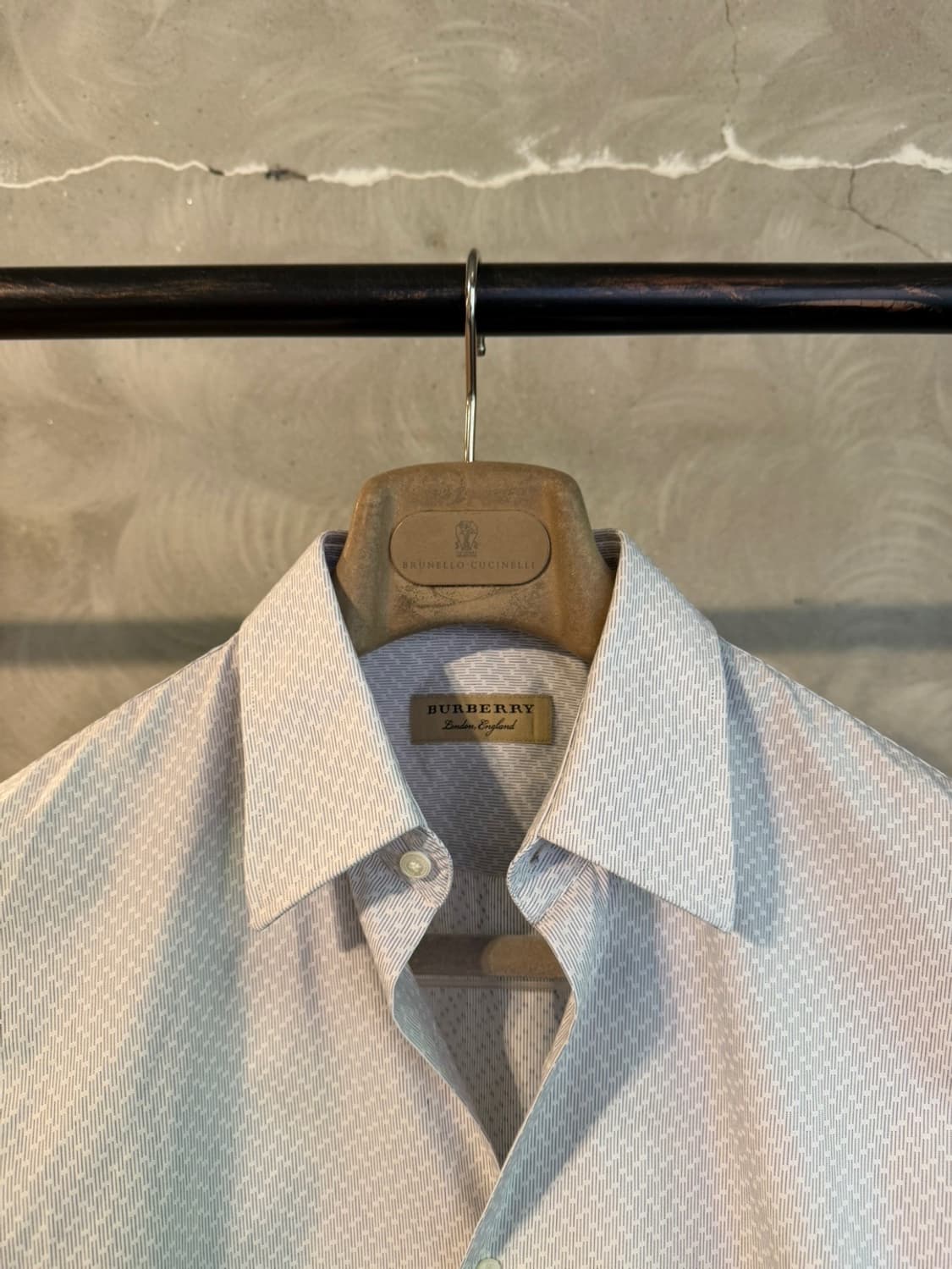 버버리 드레스 셔츠 슬림100 상품이미지3