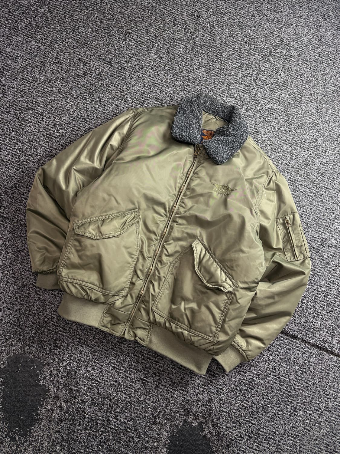 Us 에어포스 쉐르파 ma-1 항공 점퍼 3618 상품이미지1