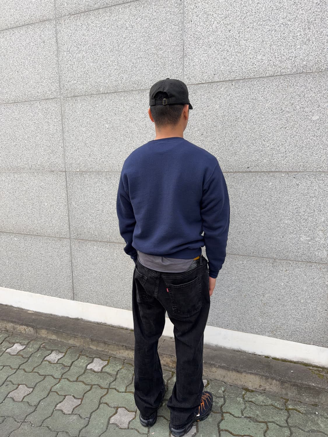 Lee black sweat shirts 상품이미지10