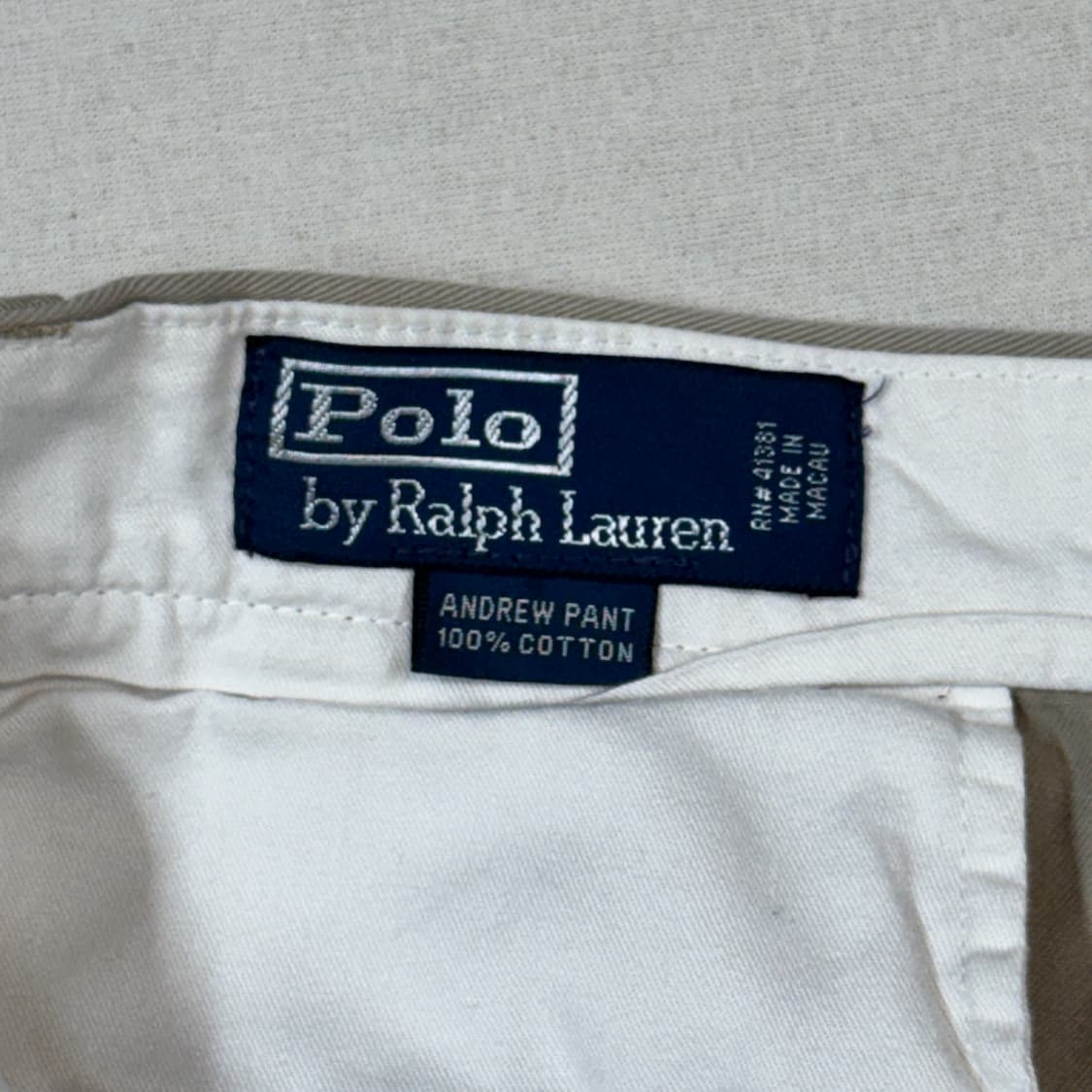 32inch) 폴로 랄프로렌 베이지 2T 클래식 치노팬츠 면바지 상품이미지7