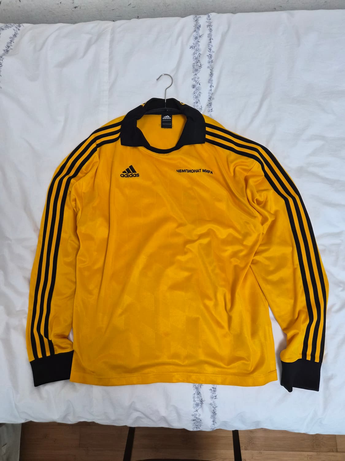 [S] 고샤루브친스키x아디다스 풋볼 져지 옐로우 상품이미지1