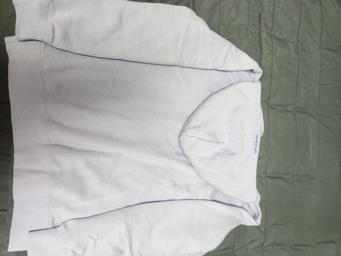 와릿이즌 연보라색 후드티 s 상품이미지3