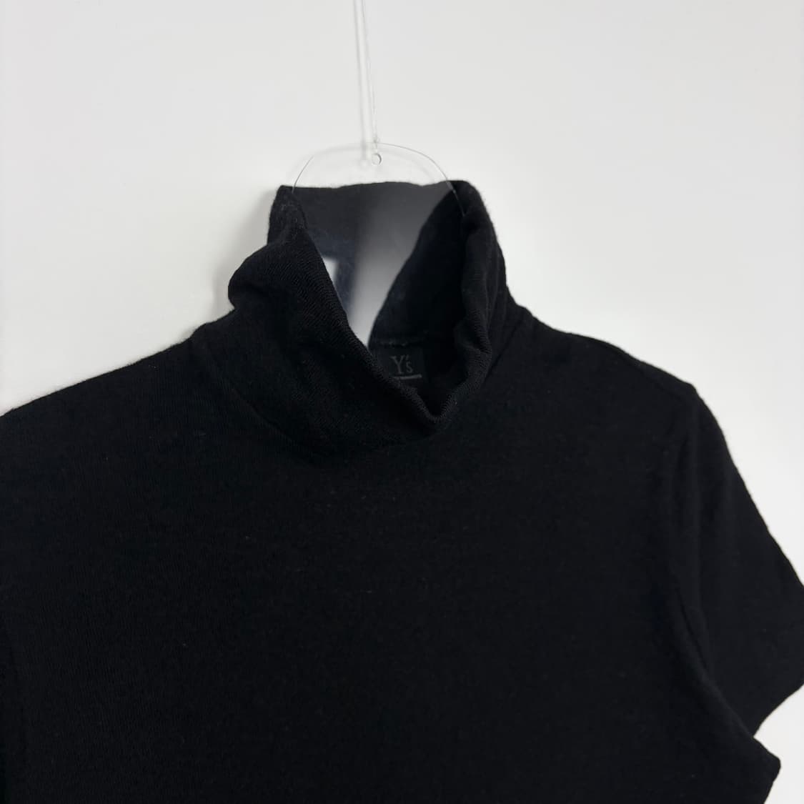 요지야마모토 패턴 터틀넥 니트 티셔츠 상품이미지2